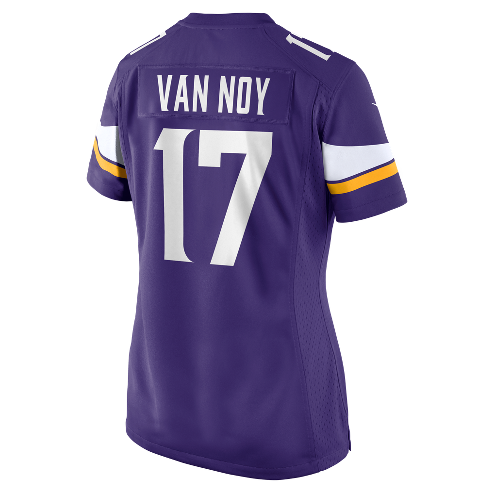 Women's Minnesota Vikings Kyle Van Noy Purple Team Game Jersey
