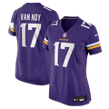 Women's Minnesota Vikings Kyle Van Noy Purple Team Game Jersey
