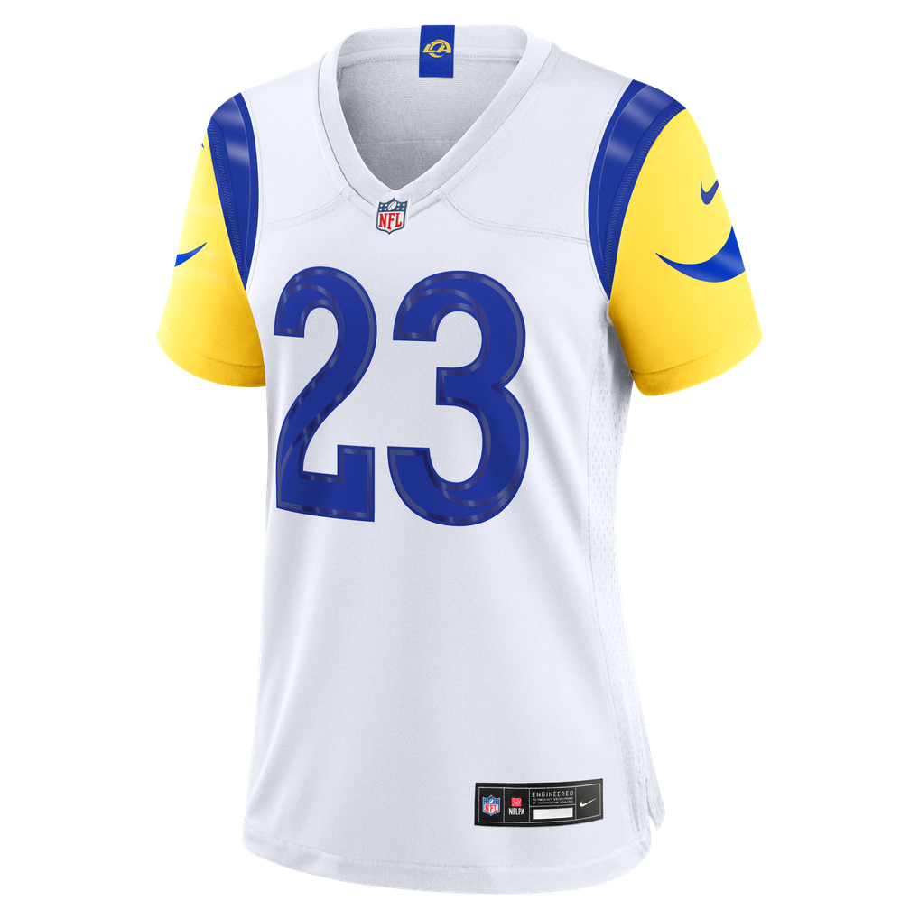 Women's Los Angeles Rams Kyren Williams White Game Jersey