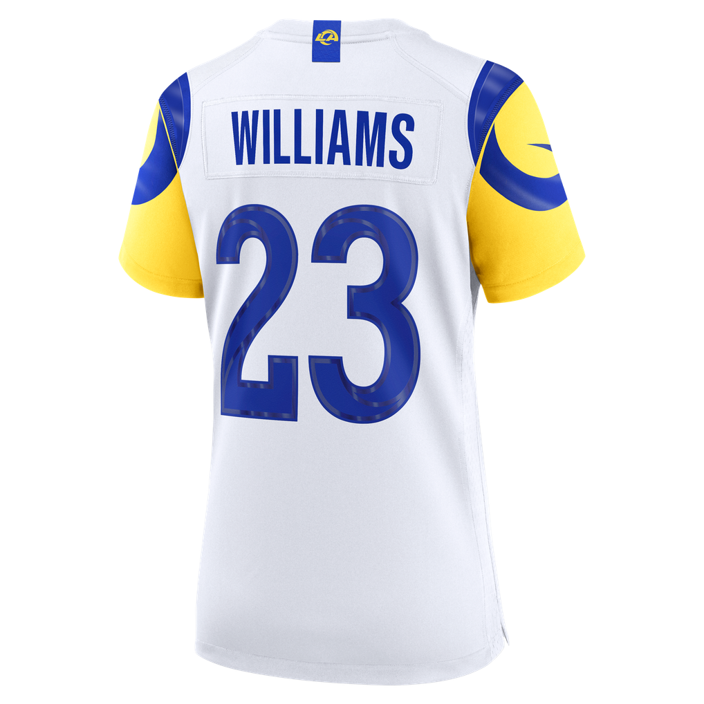 Women's Los Angeles Rams Kyren Williams White Game Jersey
