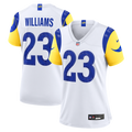 Women's Los Angeles Rams Kyren Williams White Game Jersey