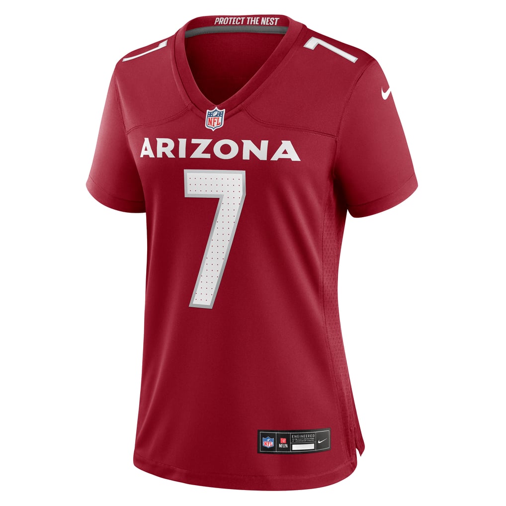 Women's Arizona Cardinals Kyzir White Cardinal Team Game Jersey