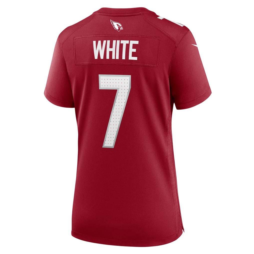 Women's Arizona Cardinals Kyzir White Cardinal Team Game Jersey