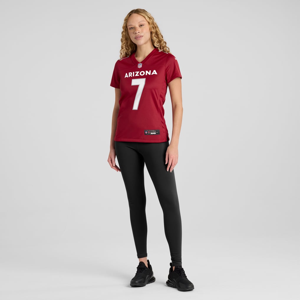 Women's Arizona Cardinals Kyzir White Cardinal Team Game Jersey