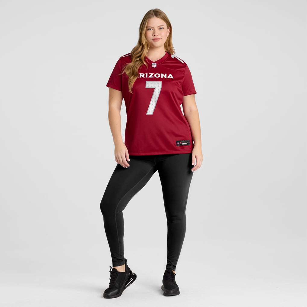 Women's Arizona Cardinals Kyzir White Cardinal Team Game Jersey
