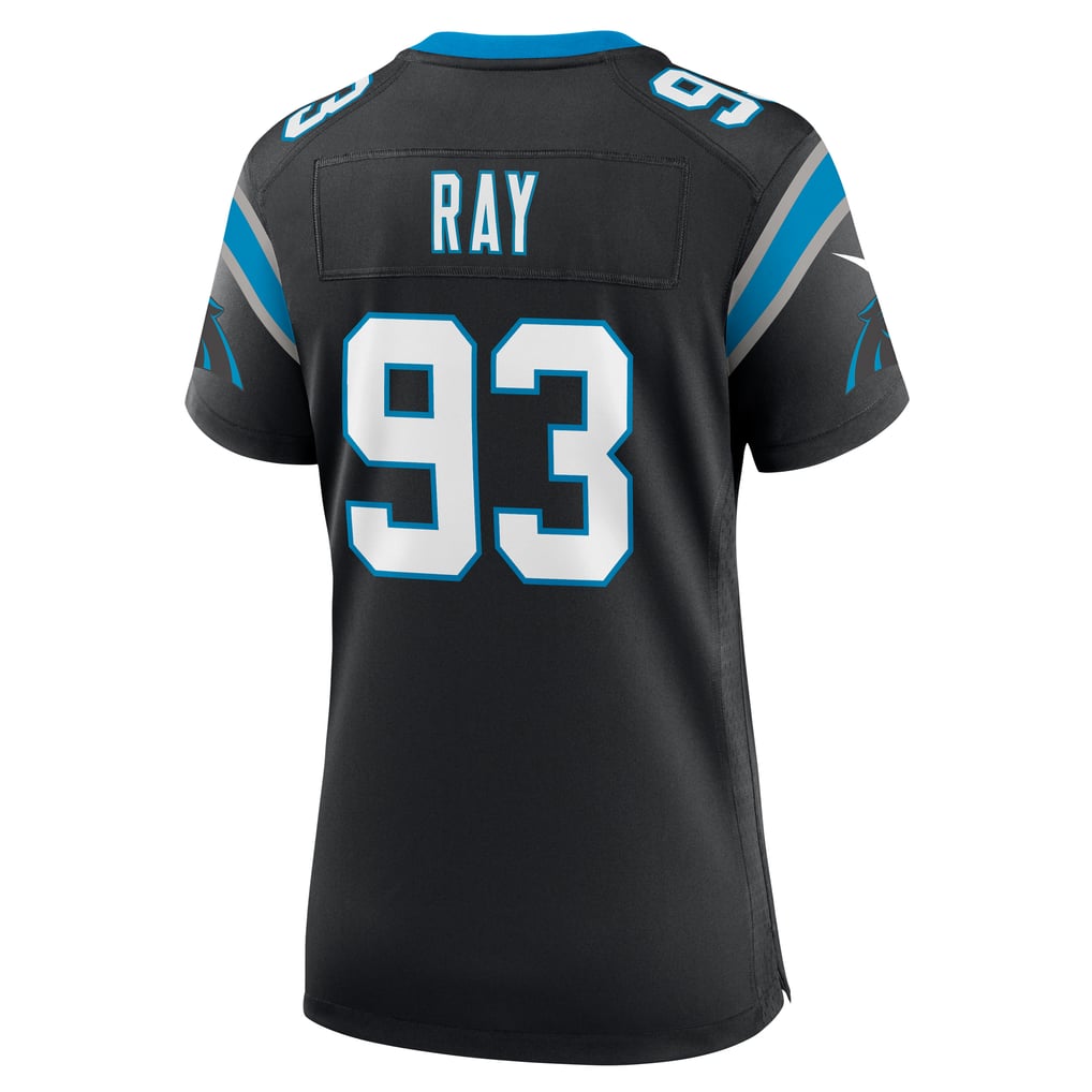 Women's Carolina Panthers LaBryan Ray Black Team Game Jersey