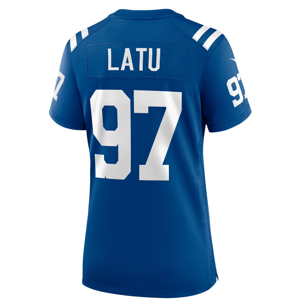 Women's Indianapolis Colts Laiatu Latu Royal Game Jersey