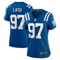 Women's Indianapolis Colts Laiatu Latu Royal Game Jersey