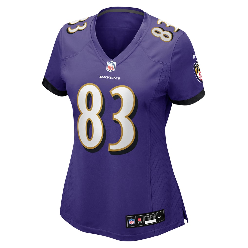 Women's Baltimore Ravens LaJohntay Wester Purple Team Game Jersey
