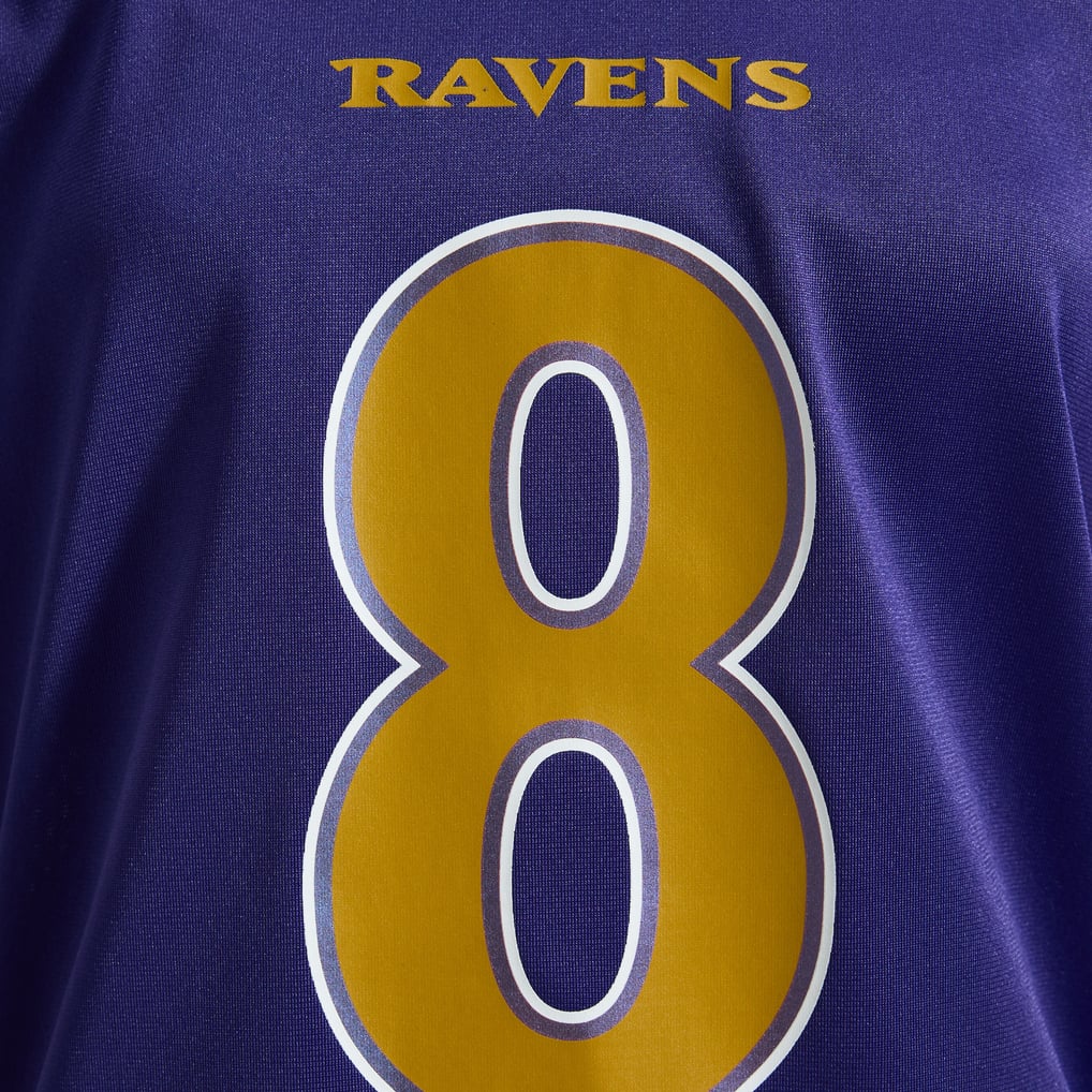 Women's Baltimore Ravens Lamar Jackson Purple Alternate Game Jersey