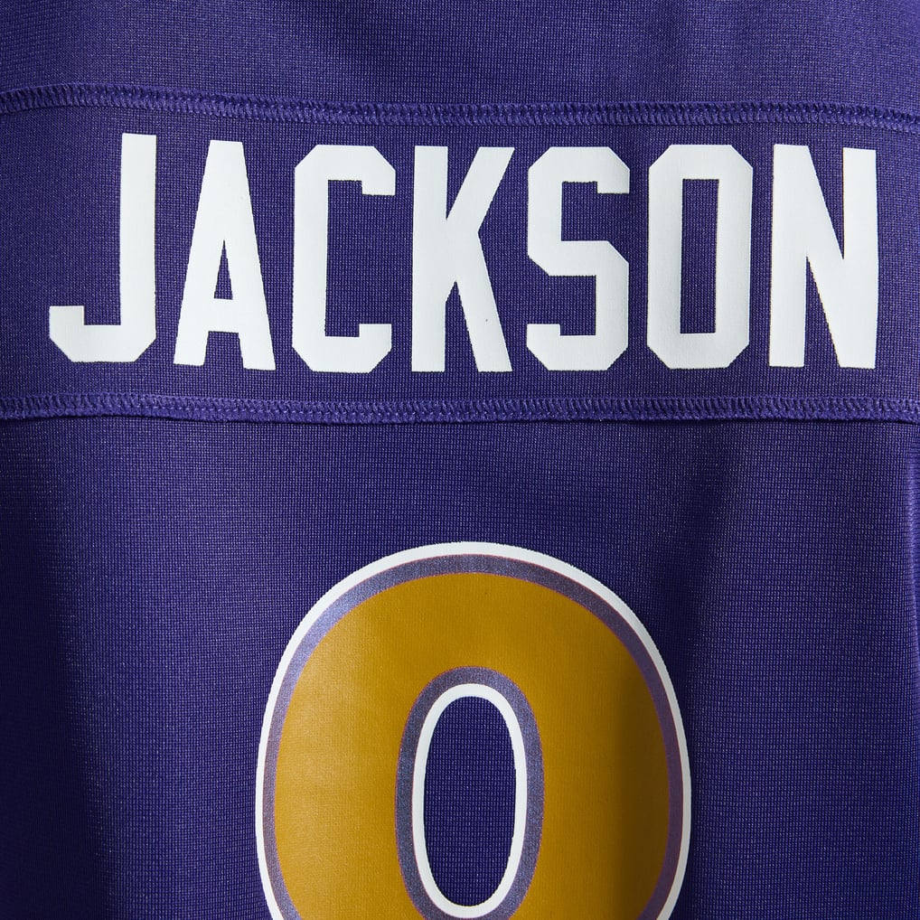 Women's Baltimore Ravens Lamar Jackson Purple Alternate Game Jersey