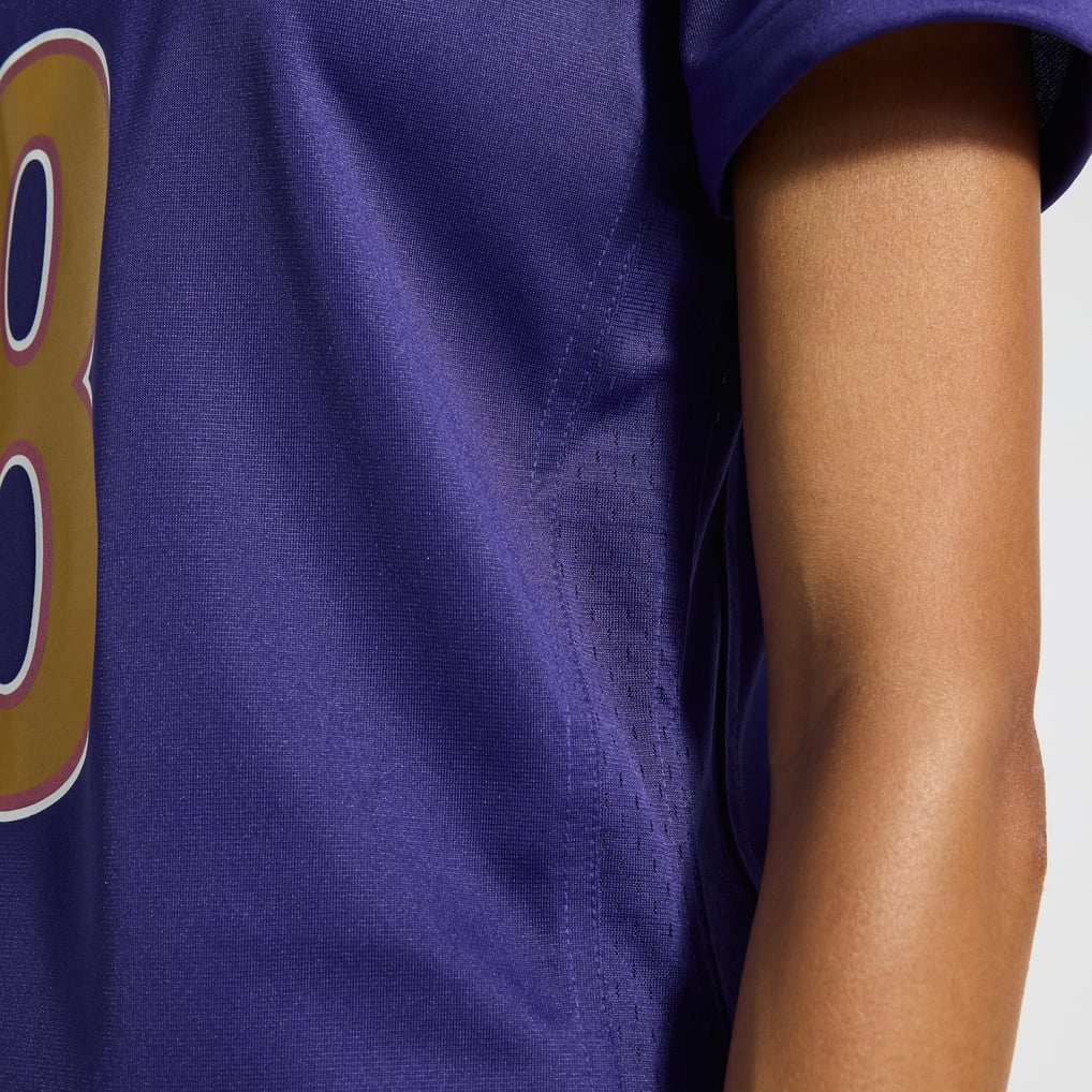 Women's Baltimore Ravens Lamar Jackson Purple Alternate Game Jersey