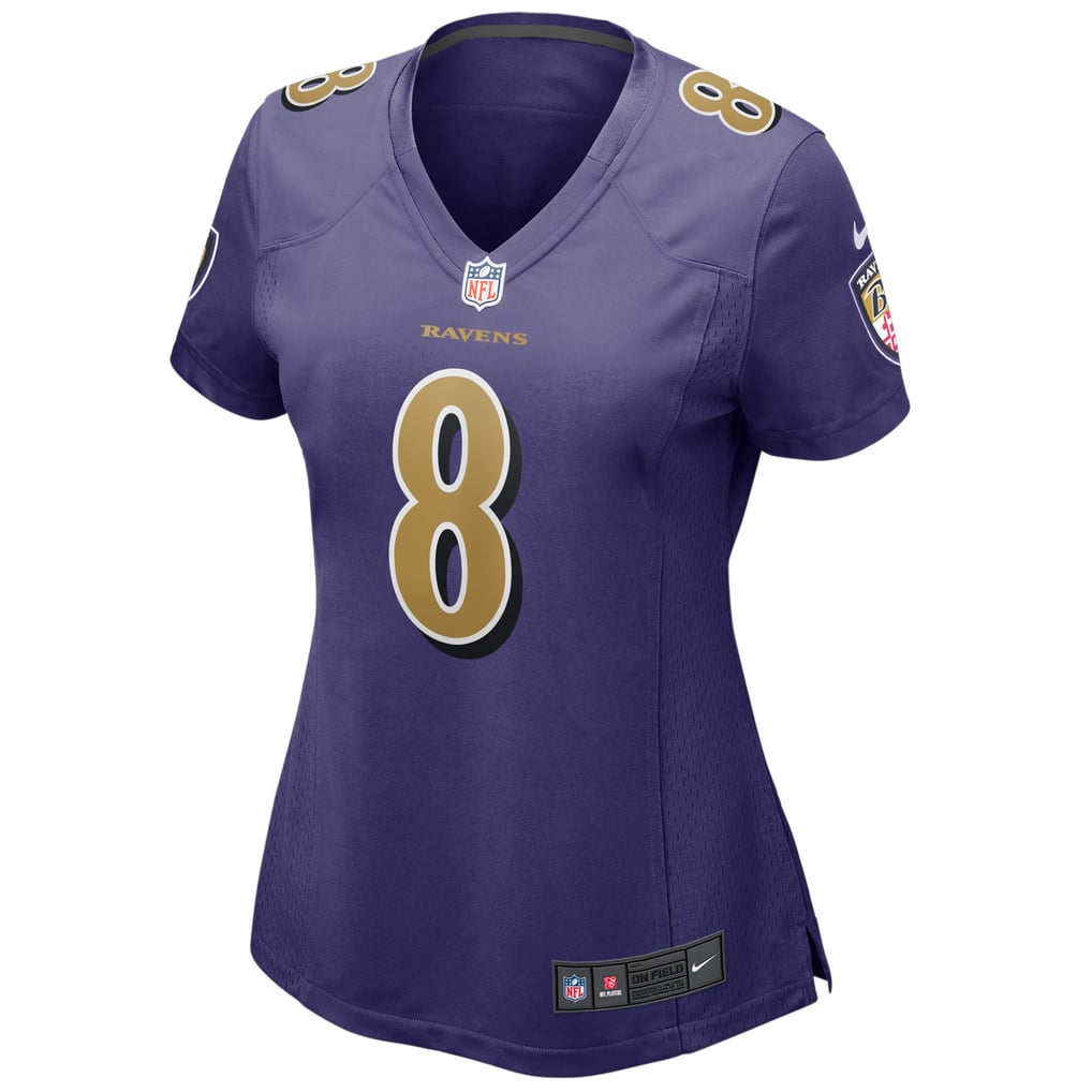 Women's Baltimore Ravens Lamar Jackson Purple Alternate Game Player Jersey