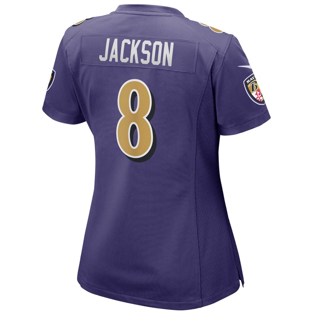 Women's Baltimore Ravens Lamar Jackson Purple Alternate Game Player Jersey