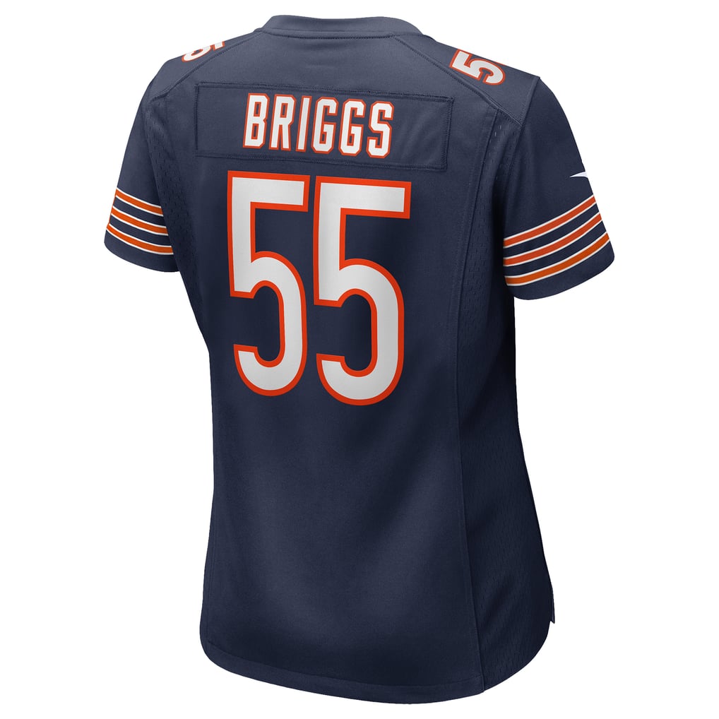 Women's Chicago Bears Lance Briggs Navy Game Retired Player Jersey