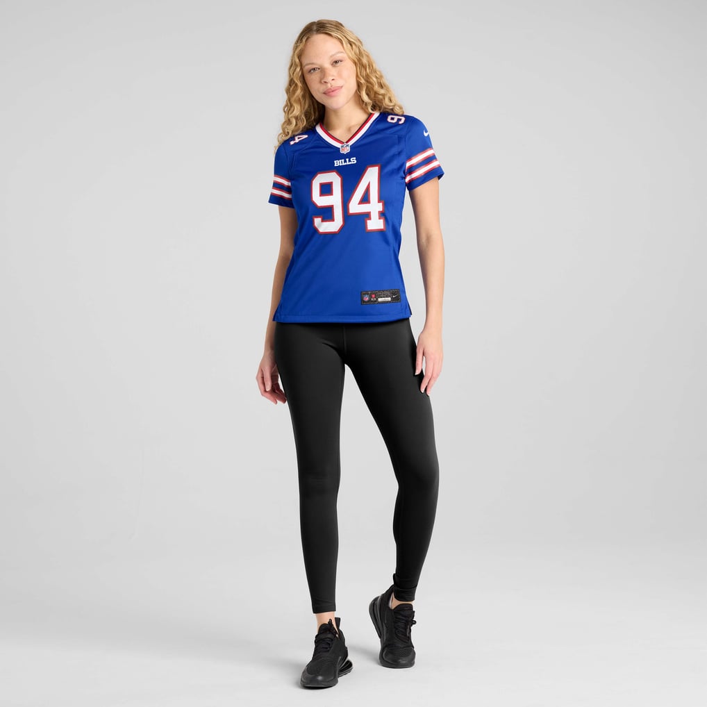 Women's Buffalo Bills Landon Jackson Royal Team Game Jersey