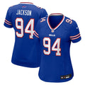 Women's Buffalo Bills Landon Jackson Royal Team Game Jersey