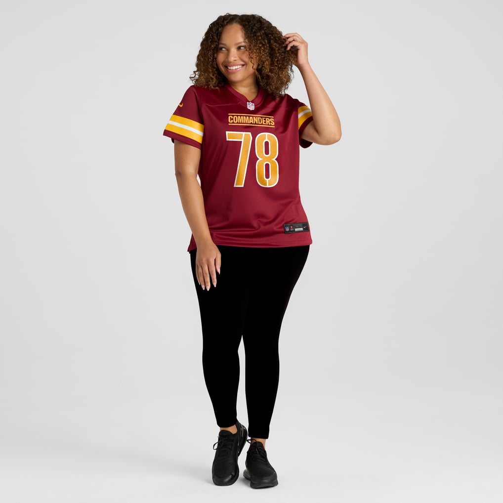 Women's Washington Commanders Laremy Tunsil Burgundy Team Game Jersey