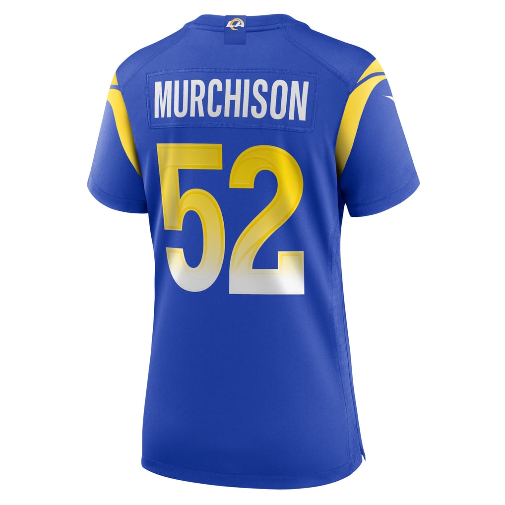 Women's Los Angeles Rams Larrell Murchison Royal Team Game Jersey