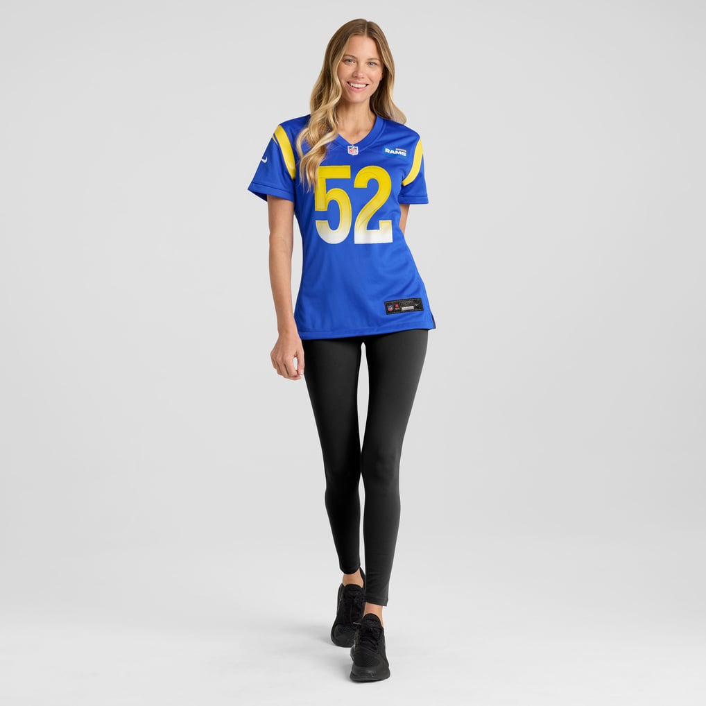 Women's Los Angeles Rams Larrell Murchison Royal Team Game Jersey