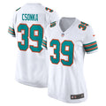 Women's Miami Dolphins Larry Csonka White Retired Player Jersey