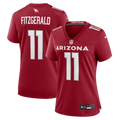 Women's Arizona Cardinals Larry Fitzgerald Cardinal Team Retired Game Jersey