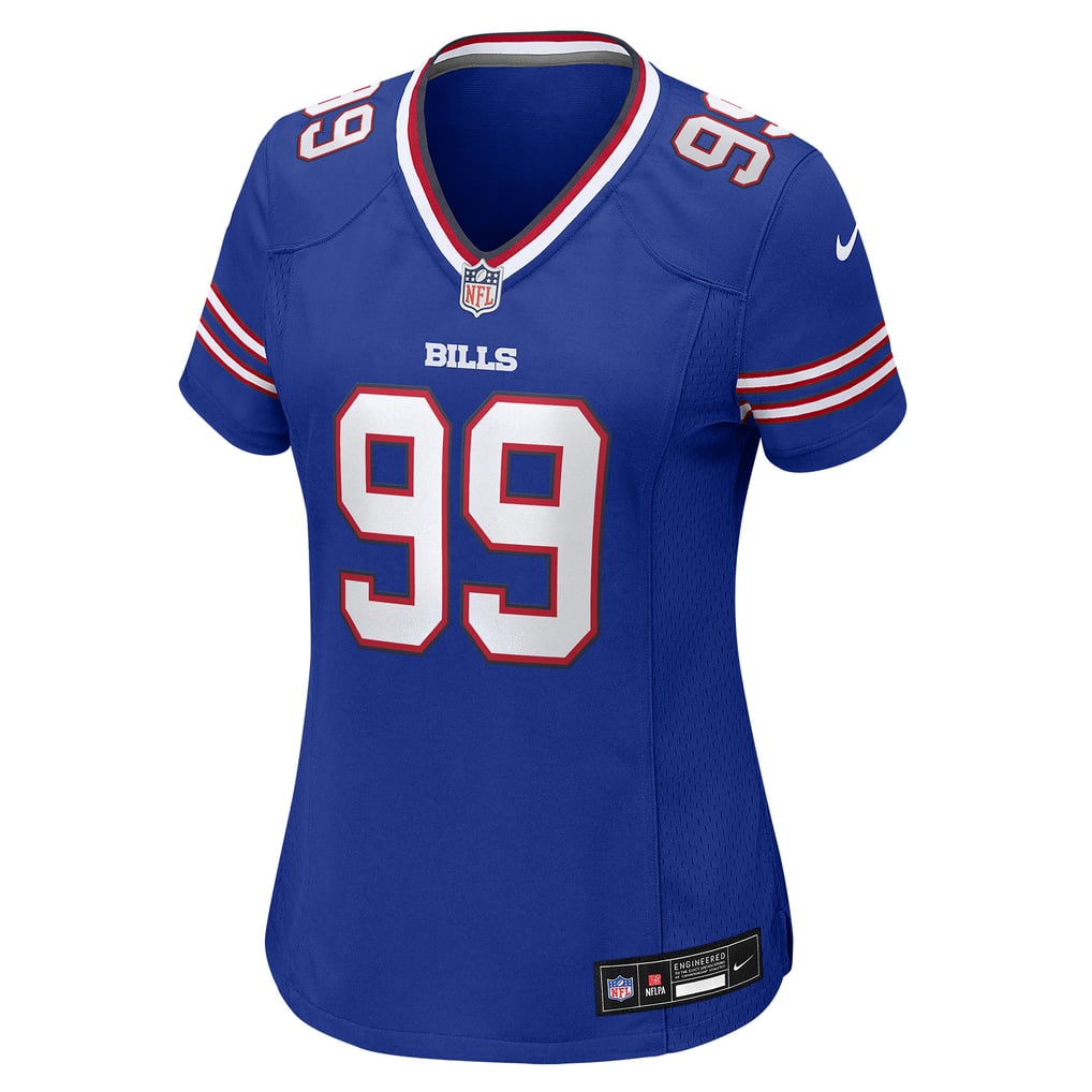 Women's Buffalo Bills Larry Ogunjobi Royal Team Game Jersey