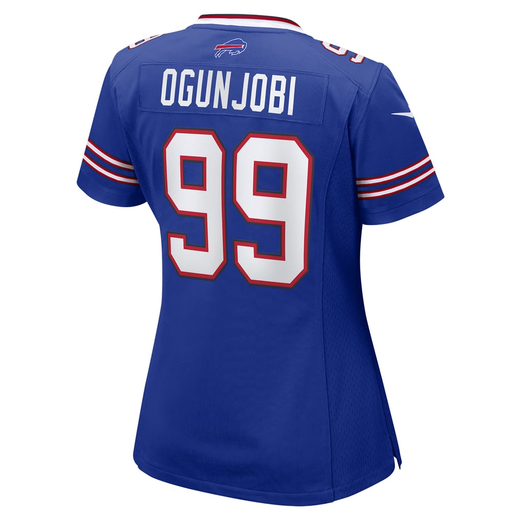 Women's Buffalo Bills Larry Ogunjobi Royal Team Game Jersey