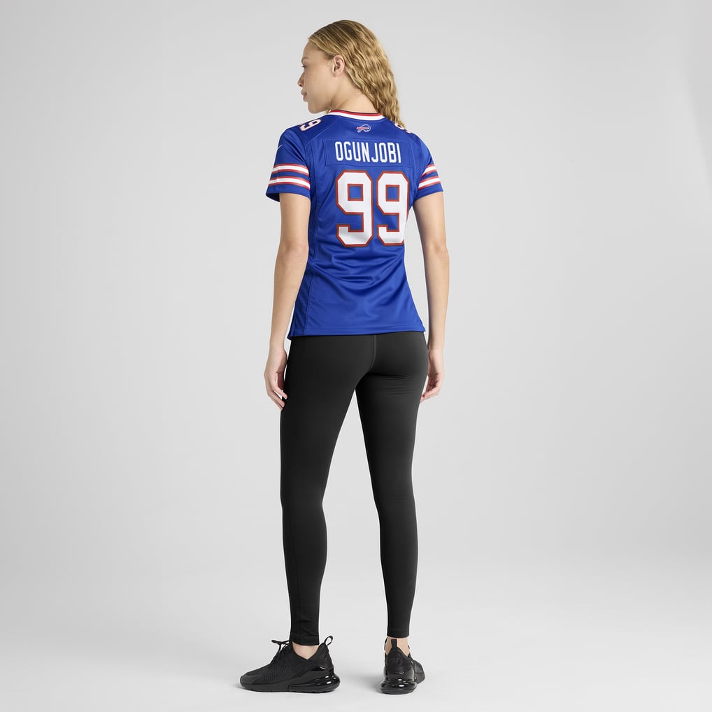 Women's Buffalo Bills Larry Ogunjobi Royal Team Game Jersey