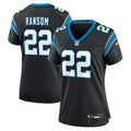 Women's Carolina Panthers Lathan Ransom Black Team Game Jersey