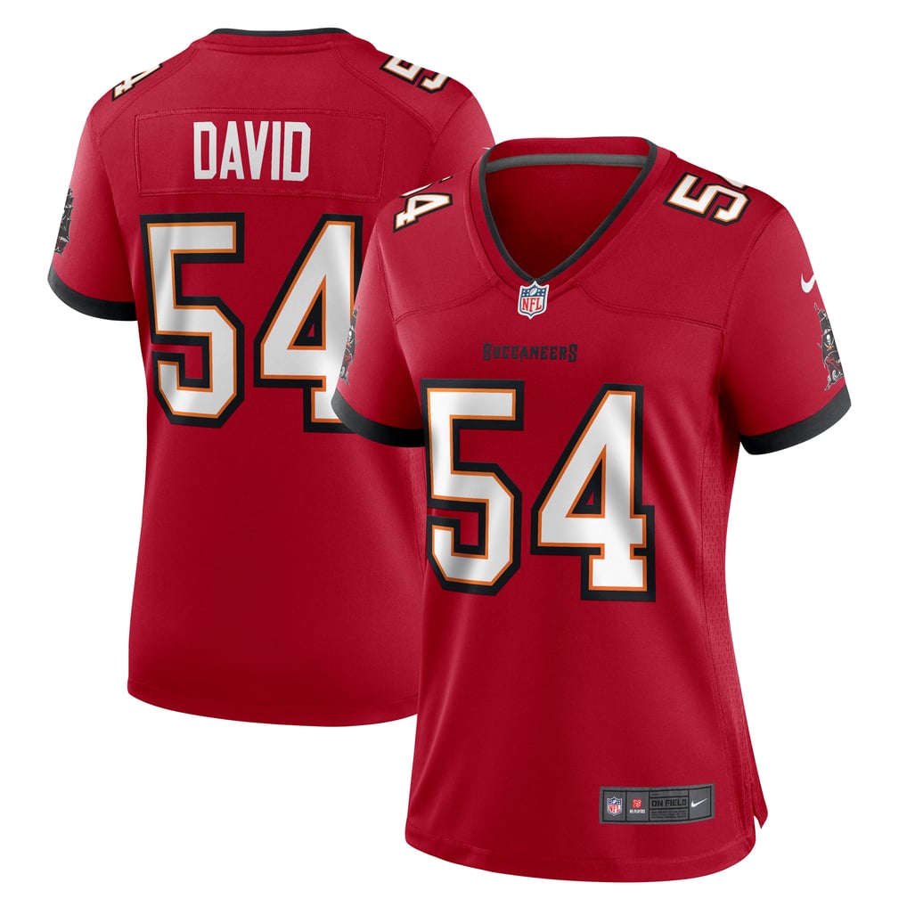 Women's Tampa Bay Buccaneers Lavonte David Red Team Game Jersey