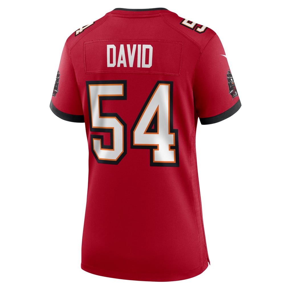 Women's Tampa Bay Buccaneers Lavonte David Red Team Game Jersey