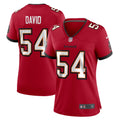 Women's Tampa Bay Buccaneers Lavonte David Red Team Game Jersey