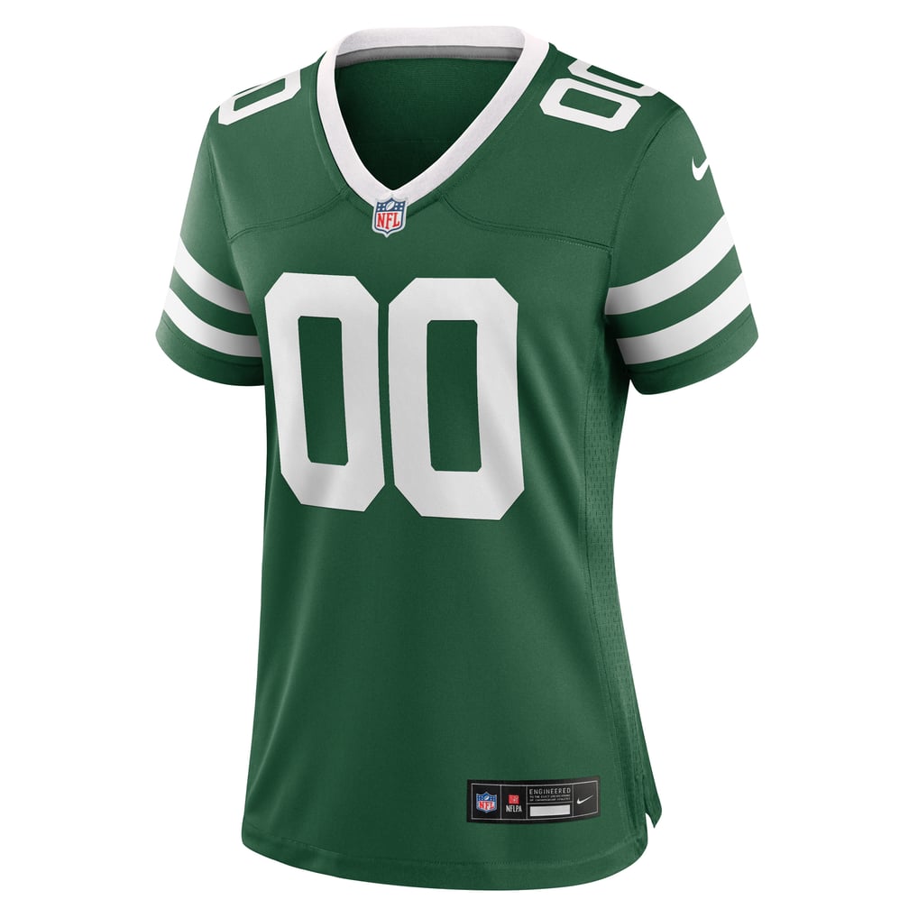 Women's New York Jets Legacy Green Custom Game Jersey