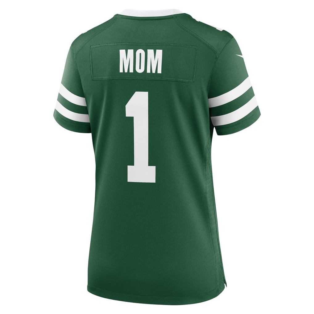 Women's New York Jets Legacy Green #1 Mom Game Jersey