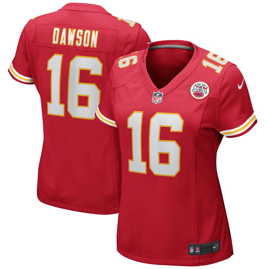 Women's Kansas City Chiefs Len Dawson Red Game Retired Player Jersey