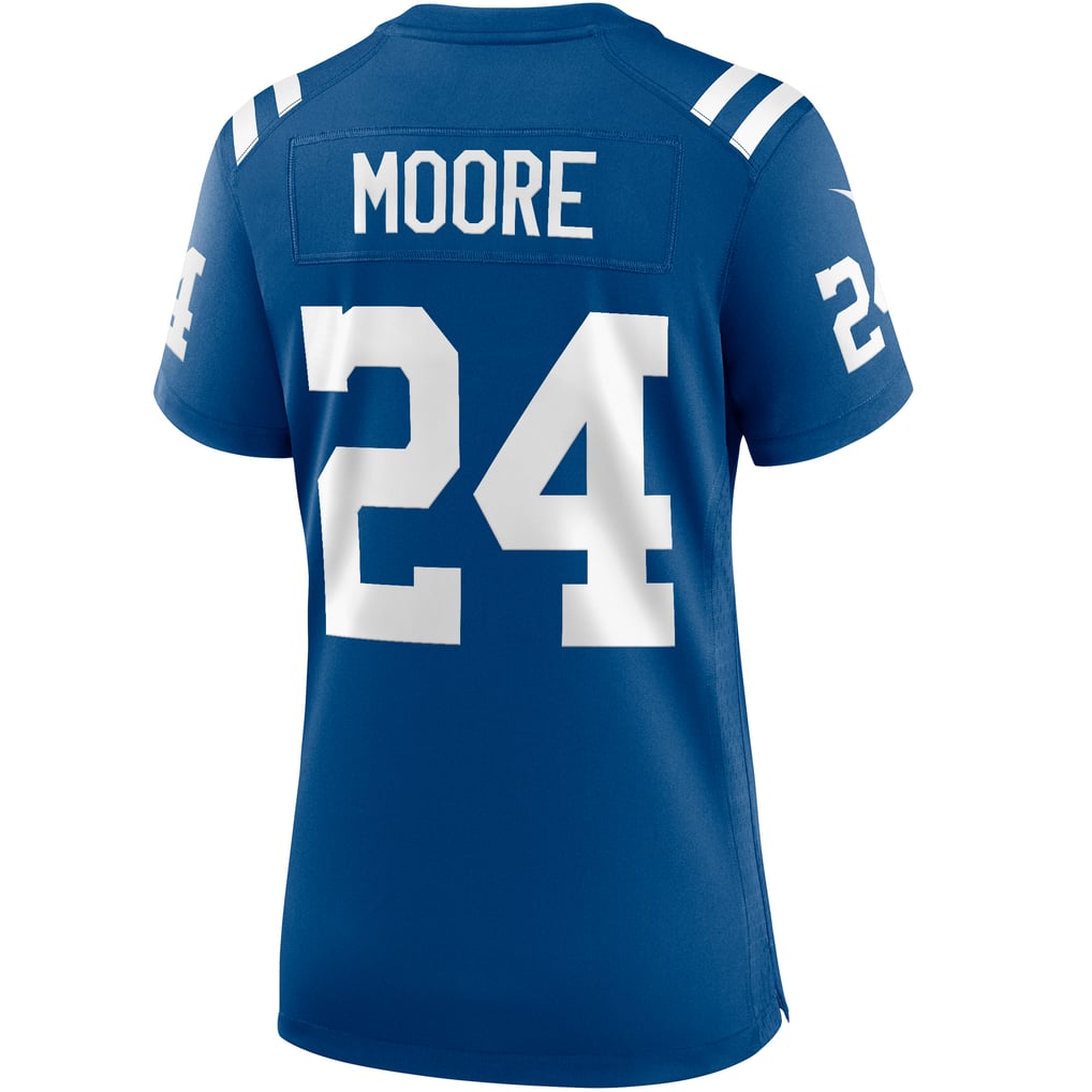 Women's Indianapolis Colts Lenny Moore Royal Game Retired Player Jersey