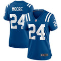 Women's Indianapolis Colts Lenny Moore Royal Game Retired Player Jersey