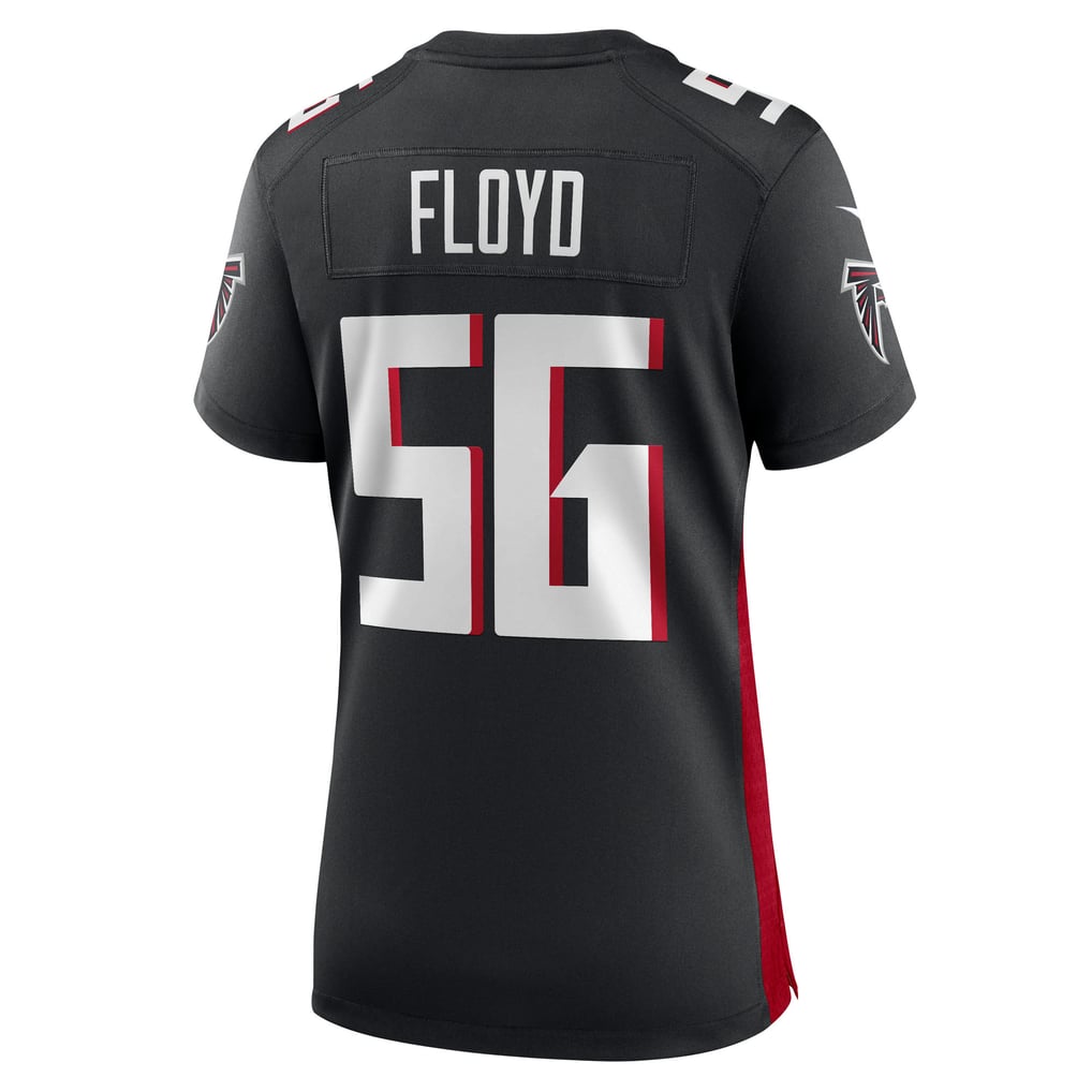 Women's Atlanta Falcons Leonard Floyd Black Team Game Jersey