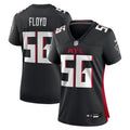 Women's Atlanta Falcons Leonard Floyd Black Team Game Jersey