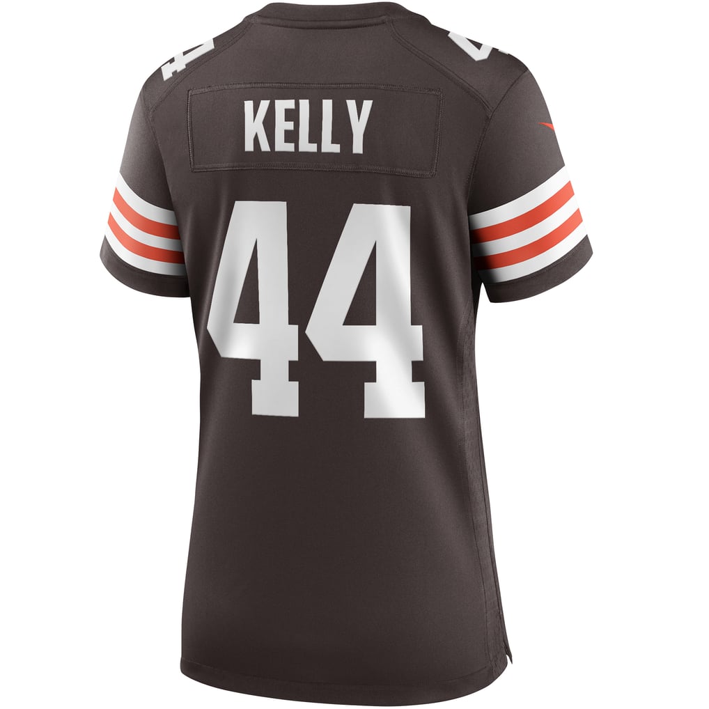 Women's Cleveland Browns Leroy Kelly Brown Game Retired Player Jersey