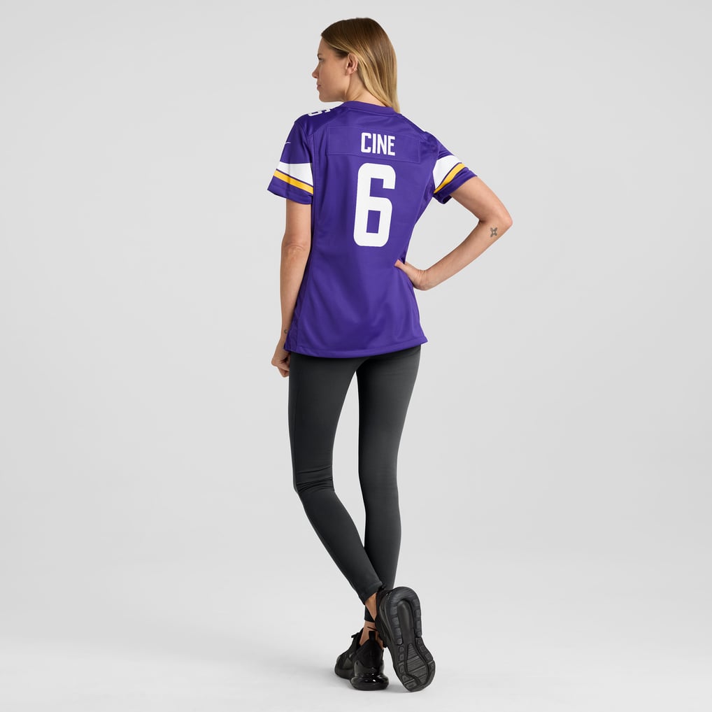 Women's Minnesota Vikings Lewis Cine Purple Game Player Jersey