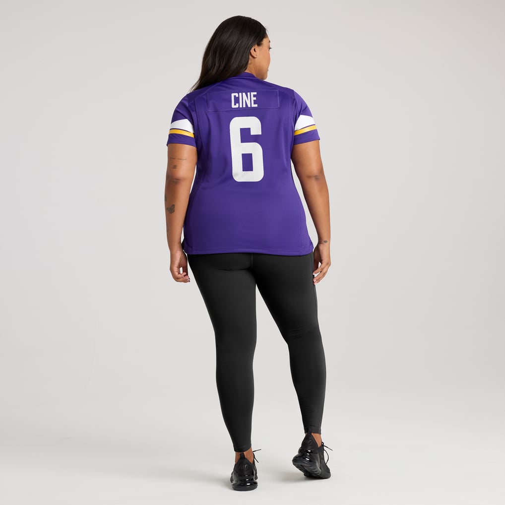 Women's Minnesota Vikings Lewis Cine Purple Game Player Jersey