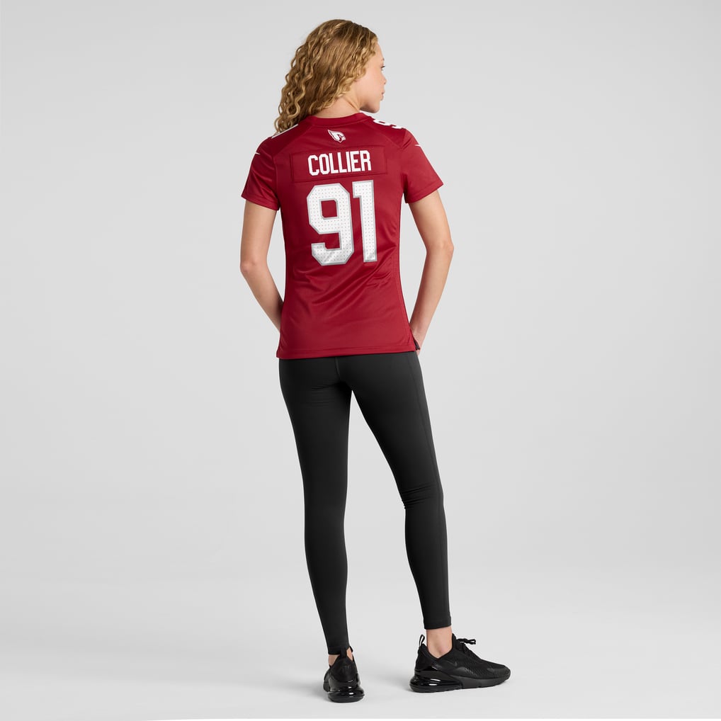 Women's Arizona Cardinals L.J. Collier Cardinal Game Jersey
