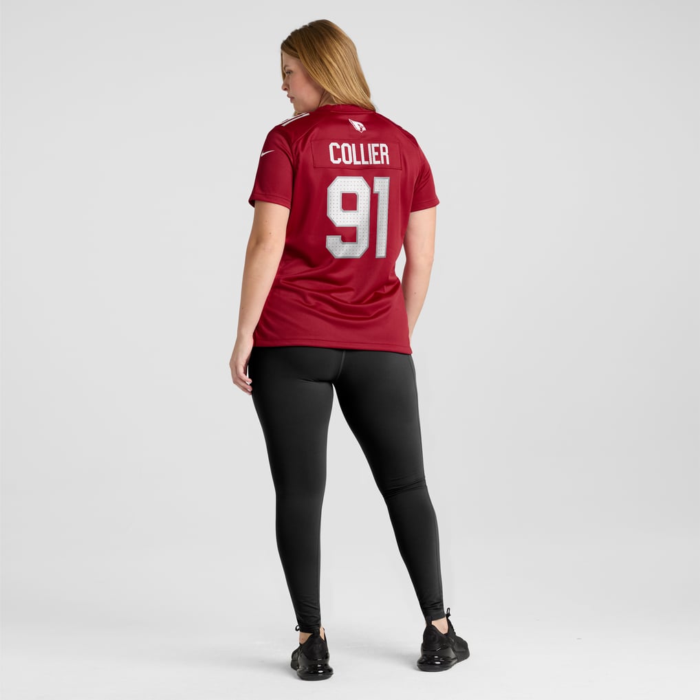 Women's Arizona Cardinals L.J. Collier Cardinal Game Jersey