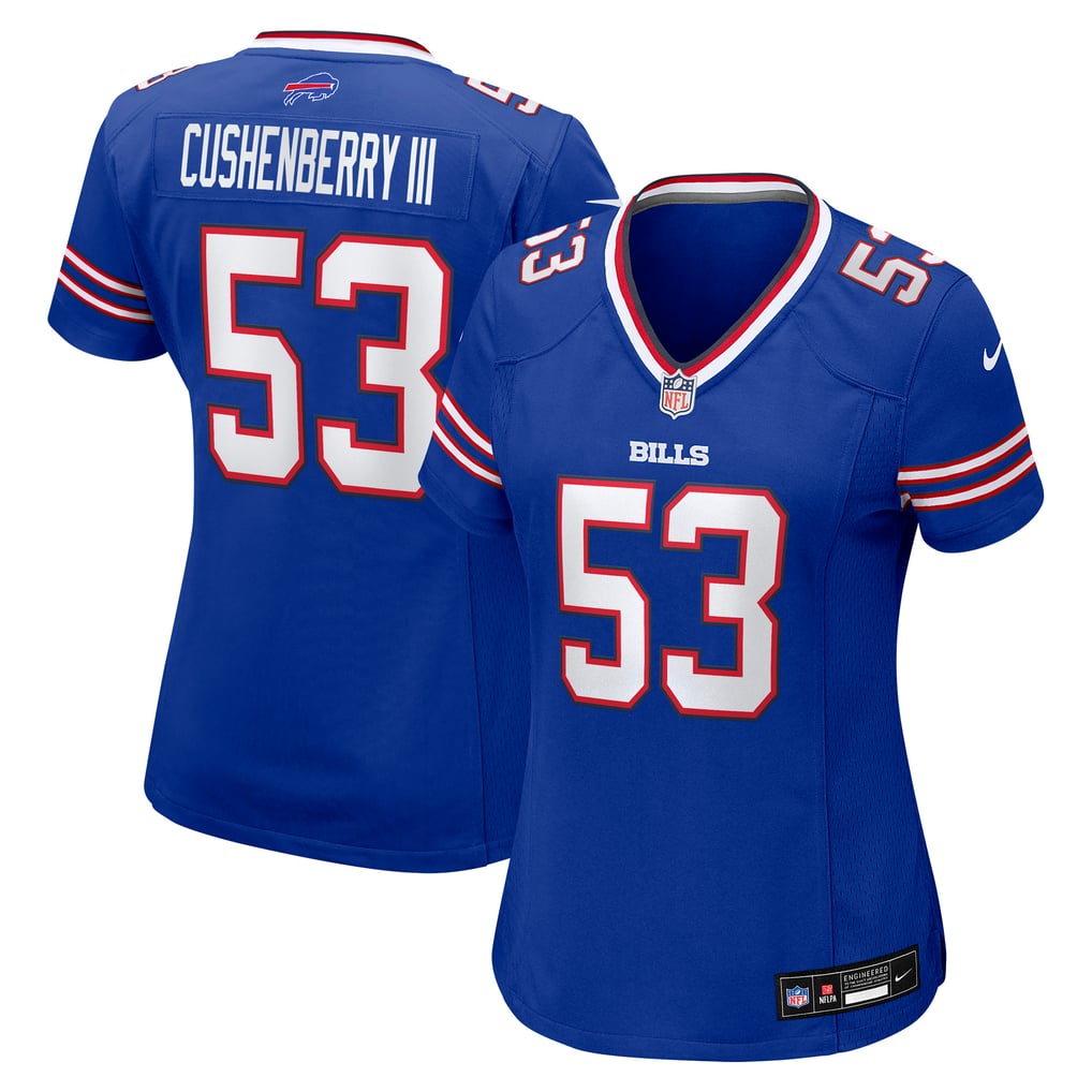 Women's Buffalo Bills Lloyd Cushenberry III Royal Team Game Jersey