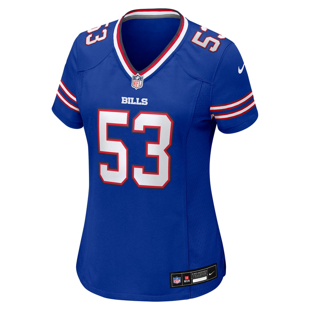 Women's Buffalo Bills Lloyd Cushenberry III Royal Team Game Jersey