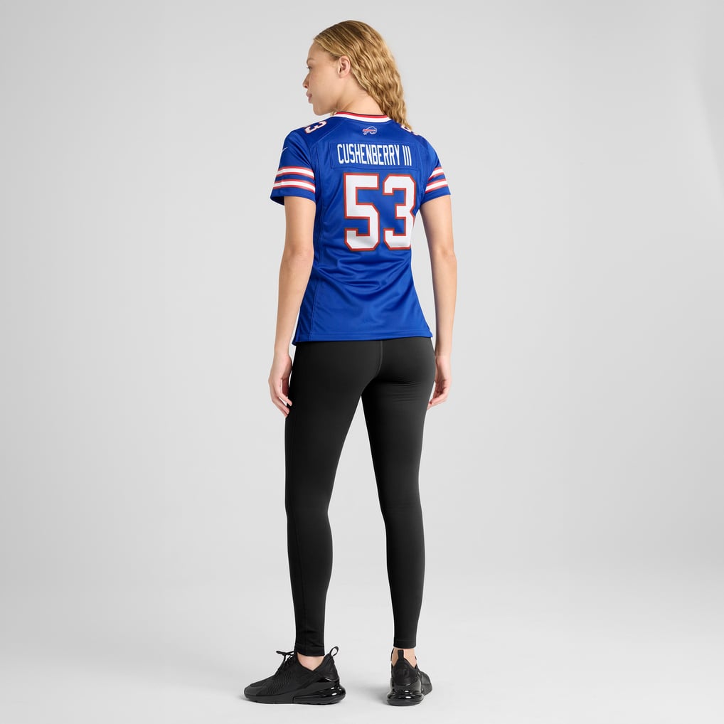 Women's Buffalo Bills Lloyd Cushenberry III Royal Team Game Jersey