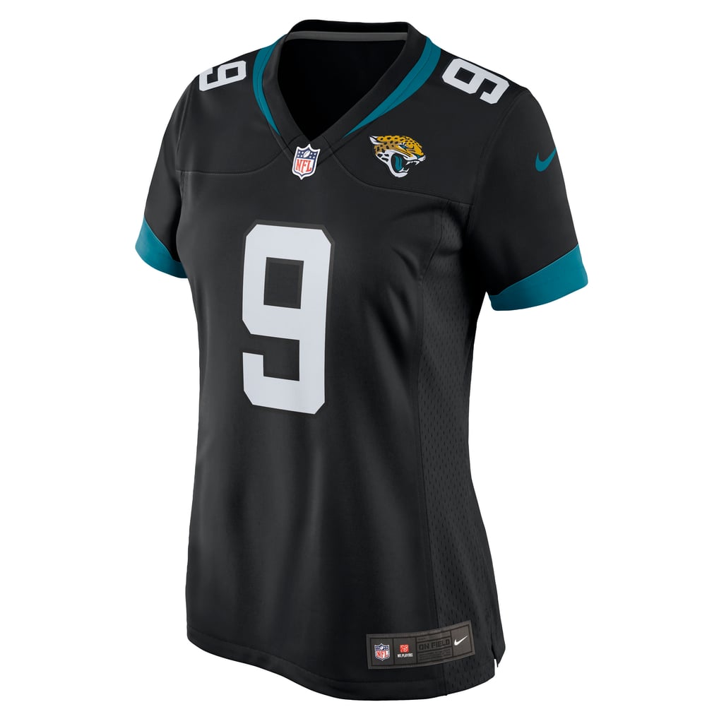 Women's Jacksonville Jaguars Logan Cooke Black Game Jersey