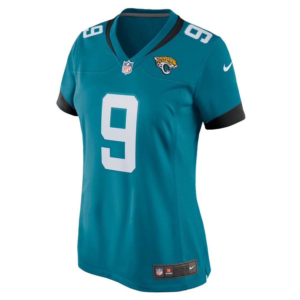 Women's Jacksonville Jaguars Logan Cooke Teal Game Jersey